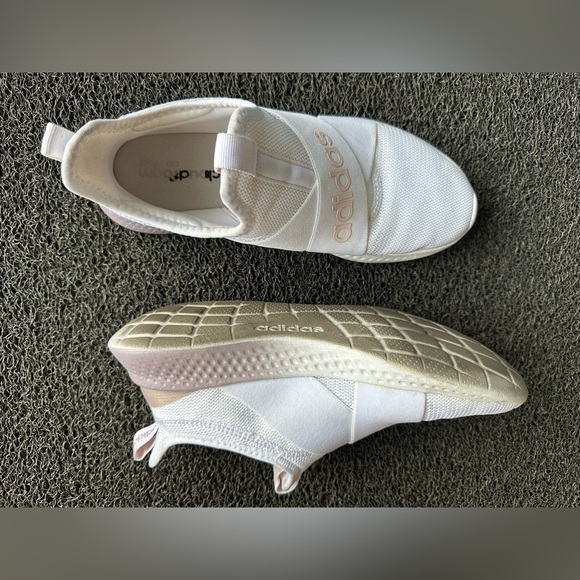Adidas White Slip-On Sneakers - Picture 3 of 3
